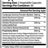 Mushroom Complex 10 X